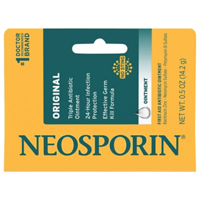 Neosporin Ointment First Aid Antibiotic Original - 0.5 Oz - Image 2