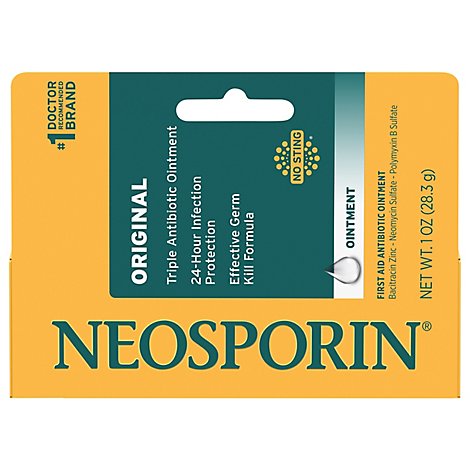 Neosporin Ointment First Aid Antibiotic Original - 1 Oz