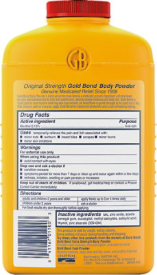 GOLD BOND Body Powder Medicated Original Strength - 10 Oz - Image 5