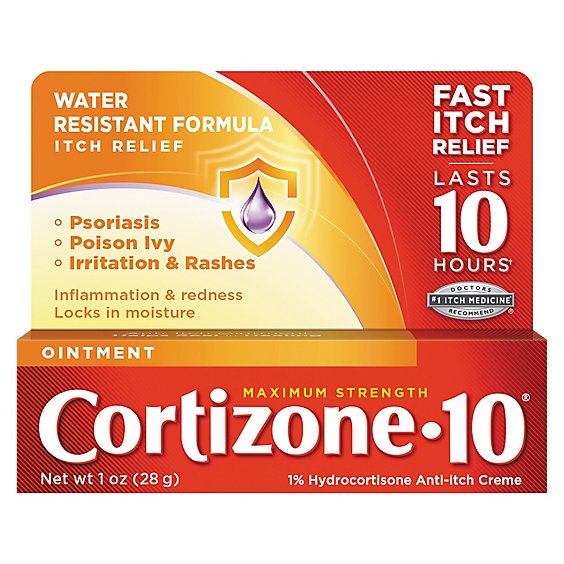 Cortizone 10 Anti-Itch Ointment Maximum Strength - 1 Oz