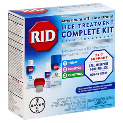 RID Lice Treatment Kit Complete - Each