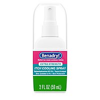 Benadryl Itch Cooling Spray Extra Strength - 2 Fl. Oz. - Image 2