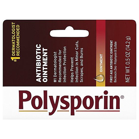 Polysporin Ointment First Aid Antibiotic - 0.5 Oz