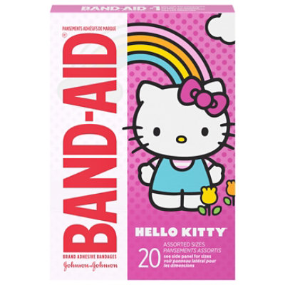 Band-Aid Adhesive Bandages Hello Kitty Assorted Sizes - 20 Count - Image 3