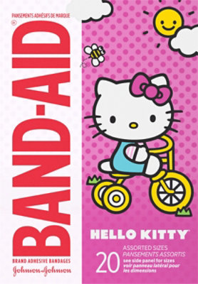 Band-Aid Adhesive Bandages Hello Kitty Assorted Sizes - 20 Count - Image 4