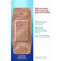 BAND-AID Brand Adhesive Bandages Tough Strips Waterproof Extra Large - 10 Count - Image 4