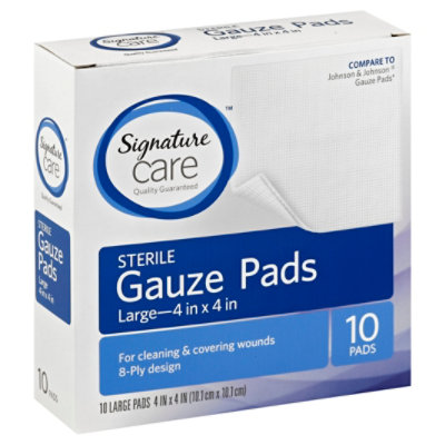 CUSHION-CARE™ Large Gauze Pads, 10 count