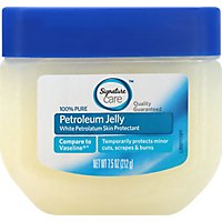 Signature Care Petroleum Jelly 100% Pure Skin Protectant - 7.5 Oz - Image 2