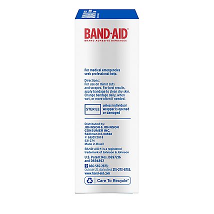 BAND-AID Brand Adhesive Bandages Comfort Flex Clear Spots One Size - 50 Count - Image 2