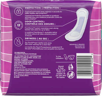 Poise Incontinence Pads 3 Drop Absorbency Incontinence Pads - 30 Count - Image 8