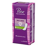 Poise Daily Incontinence Panty Liners Very Light Absorbency - 48 Count - Image 9