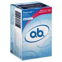 O.B. Tampons Regular - 40 Count