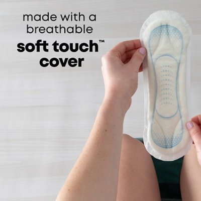 U by Kotex Security Heavy Absorbency Unscented Maxi Feminine Pads - 44 Count - Image 4