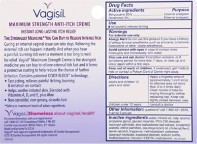 Vagisil Anti-Itch Creme Maximum Strength - 1 Oz - Image 5