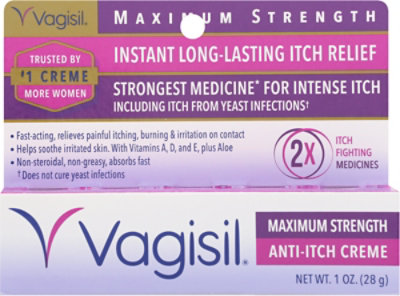 Vagisil Anti-Itch Creme Maximum Strength - 1 Oz - Image 2