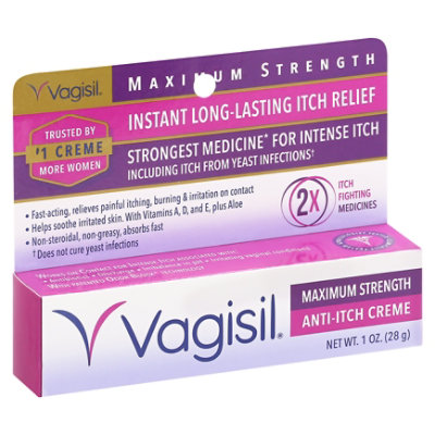 Vagisil Anti-Itch Creme Maximum Strength - 1 Oz - Image 1