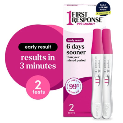 First Response Early Result Pregnancy Test - 2 Count - Image 1