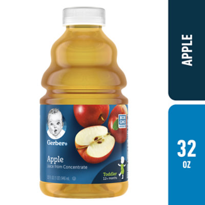 Gerber Apple Fruit Juice Bottle - 32 Fl. Oz. - Image 1