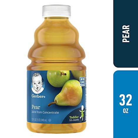 Gerber 100% Pear Juice - 32 Fl. Oz.