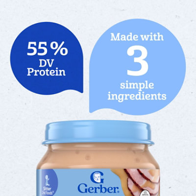 Gerber 2nd Foods Ham And Gravy Mealtime For Baby Food In Jar - 2.5 Oz - Image 2