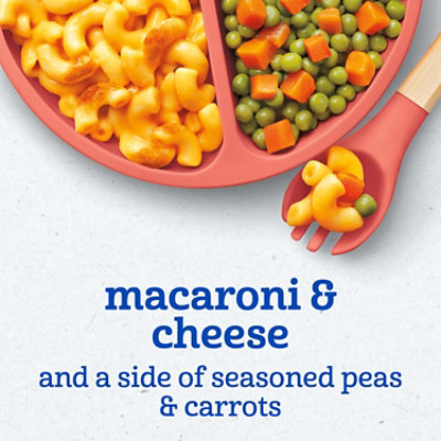 Gerber Lil Entrees Macaroni and Cheese with Seasoned Peas and Carrots Toddler Food Tray - 6.6 Oz - Image 3