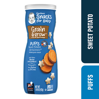 gerber baby food puffs