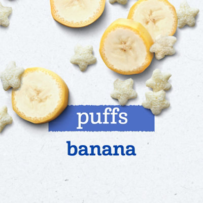 Gerber Grain & Grow Puffs Banana Snacks for Baby In Canister - 1.48 Oz - Image 2