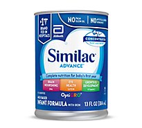Similac Advance infant Formula with Iron Concentrated Liquid Milk Can - 13 Fl. Oz.