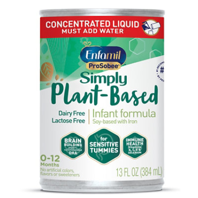 Enfamil ProSobee Simply Plant Based Infant Liquid Formula Can - 13 Fl. Oz. - Image 1