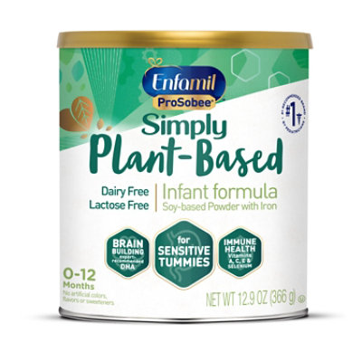 Infant formula store for lactose intolerance