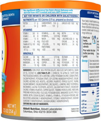 Similac Sensitive Milk Based Powder Infant Formula With Iron In Can - 12.5 Oz - Image 5