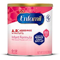 Enfamil A.R. Infant Formula Milk Based With Iron For Spit Up Powder Can - 12.9 Oz - Image 1