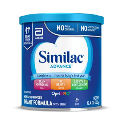 Similac Advance Infant Formula w 