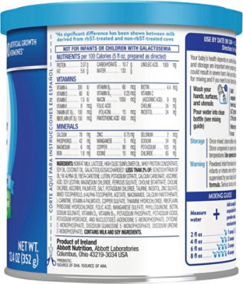 Similac Advance Infant Formula with Iron Powder - 12.4 Oz - Image 5