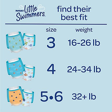 Huggies Little Swimmers Swim Diapers Disposable Large - 10 Count - Image 7