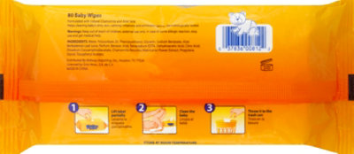 GRISI Ricitos De Oro Baby Wipes Refill Pack - 80 Count - Image 3