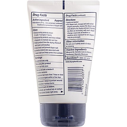 Aquaphor Baby Healing Ointment Advanced Therapy Skin Protectant - 3 Oz - Image 5