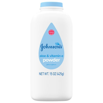 Johnsons Baby Powder Soothing Aloe & Vitamin E Pure Constarch - 15 Oz - Image 4