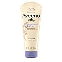 Aveeno Baby Lotion Calming Comfort Lavender & Vanilla - 8 Fl. Oz. - Image 2