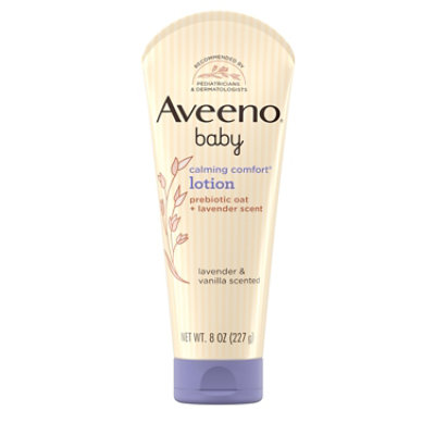 Aveeno Baby Lotion Calming Comfort Lavender & Vanilla - 8 Fl. Oz. - Image 1