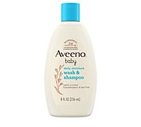 Aveeno Baby Wash & Shampoo Lightly Scented - 8 Fl. Oz.