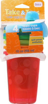 The First Years Take & Toss Sippy Cups 10 Ounce 9M+ - 4 Count - Image 2