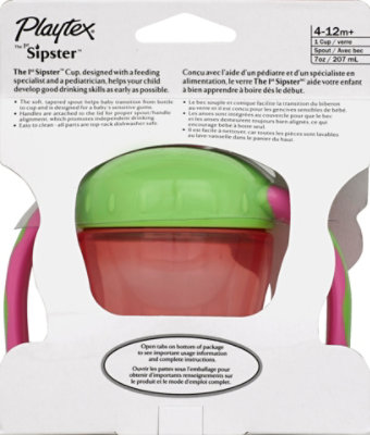 Playtex The Sipster First Trainer Cup 7 Ounce - Each - Image 3