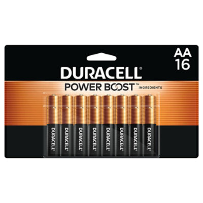 Duracell CopperTop AA Alkaline Batteries - 16 Count - Image 1