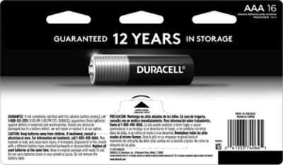 Duracell CopperTop AAA Alkaline Batteries - 16 Count - Image 6