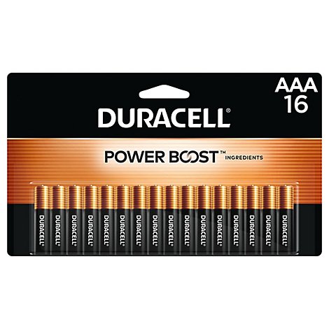 Duracell CopperTop AAA Alkaline Batteries - 16 Count