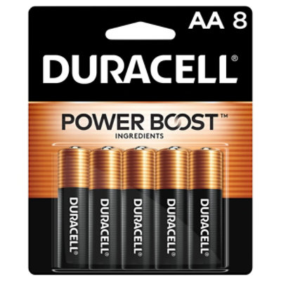 Duracell CopperTop AA Alkaline Batteries - 8 Count - Image 1