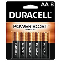 Duracell CopperTop AA Alkaline Batteries - 8 Count - Image 1