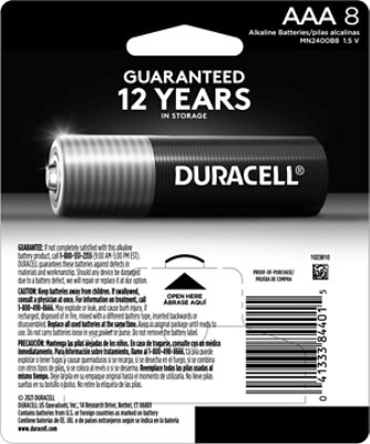 Duracell CopperTop AAA Alkaline Batteries - 8 Count - Image 6