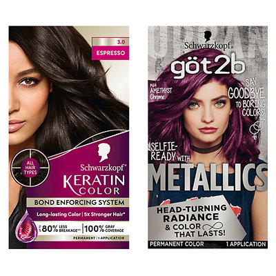schwarzkopf keratin or got2b hair color Albertsons Coupon